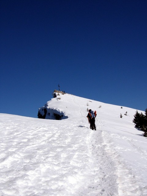 Siamo quasi sulla cima